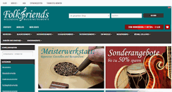 Desktop Screenshot of folkfriends.com